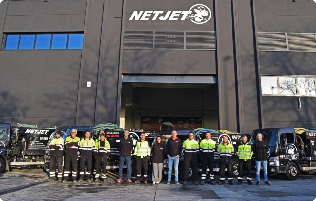 Netjet equipo desatascos
